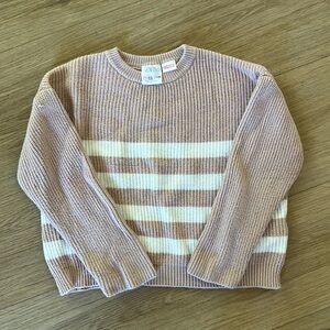 Girls stripe Zara sweater